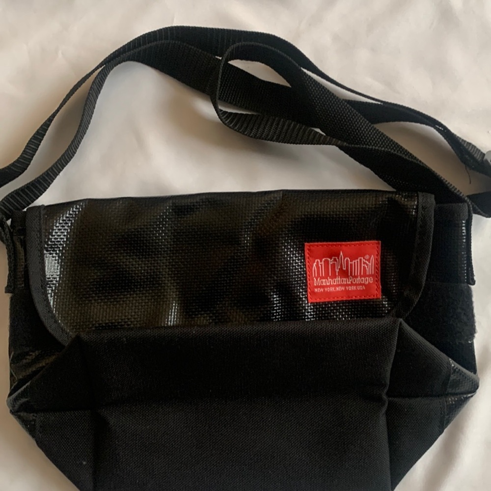 Manhattan portage mini messenger bag.